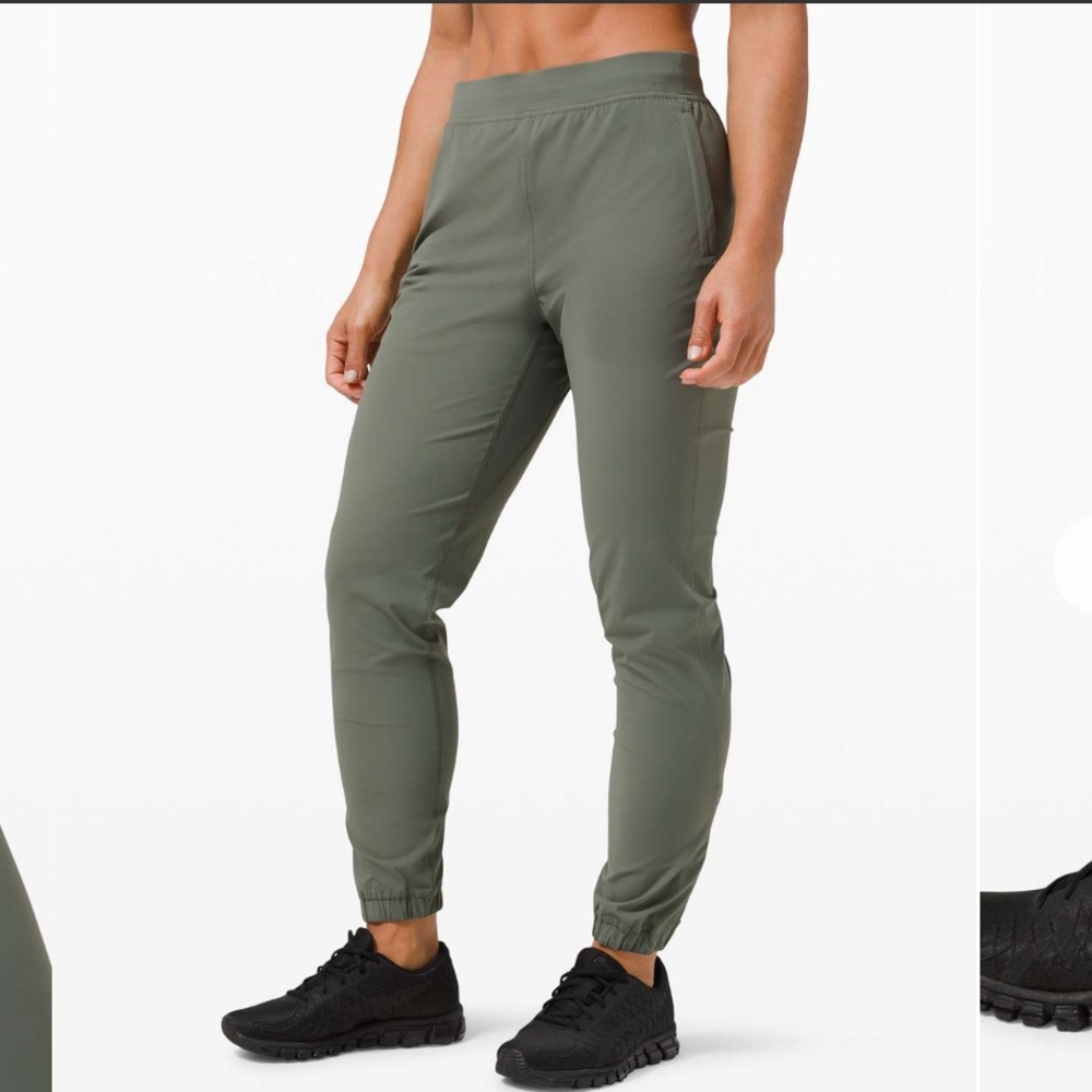 lululemon athletica Olive Track Pants